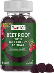 Packaging for YUM-V'S Beet Root Gummies Berry Flavor