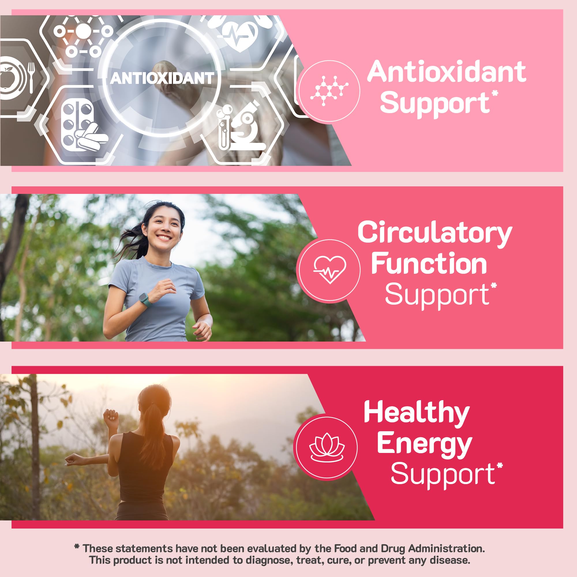 Non-GMO, gluten-free, gelatin-free YumVs Beet Root Gummies label