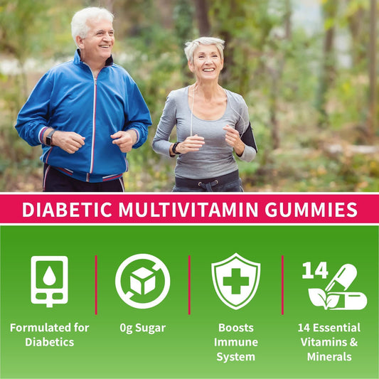 YUM-V'S Multivitamin Gummies product label with key benefits