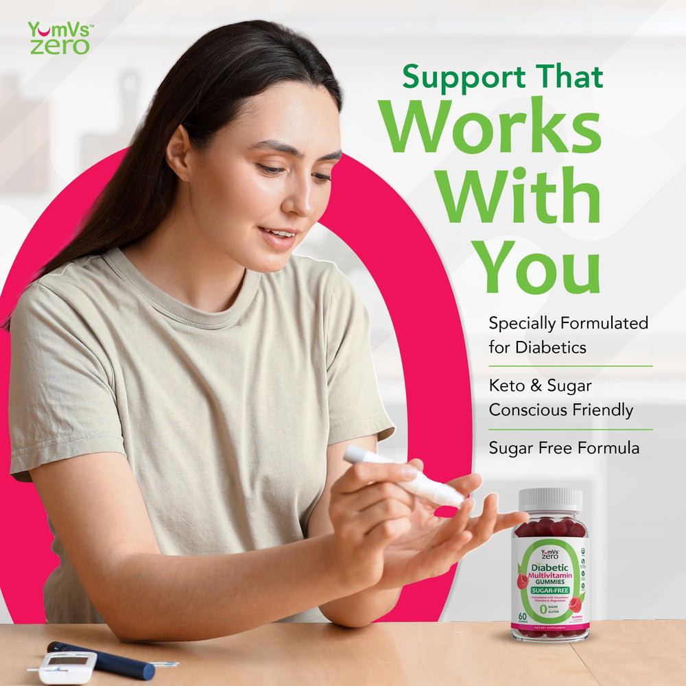 Keto-friendly sugar-free gummy vitamins icon and net carbs information