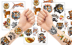 Yunahoo kids tattoo stickers offer colorful party decoration and wearables.