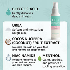 Yunmeng spray featuring coconut and menthol for hydration and freshness