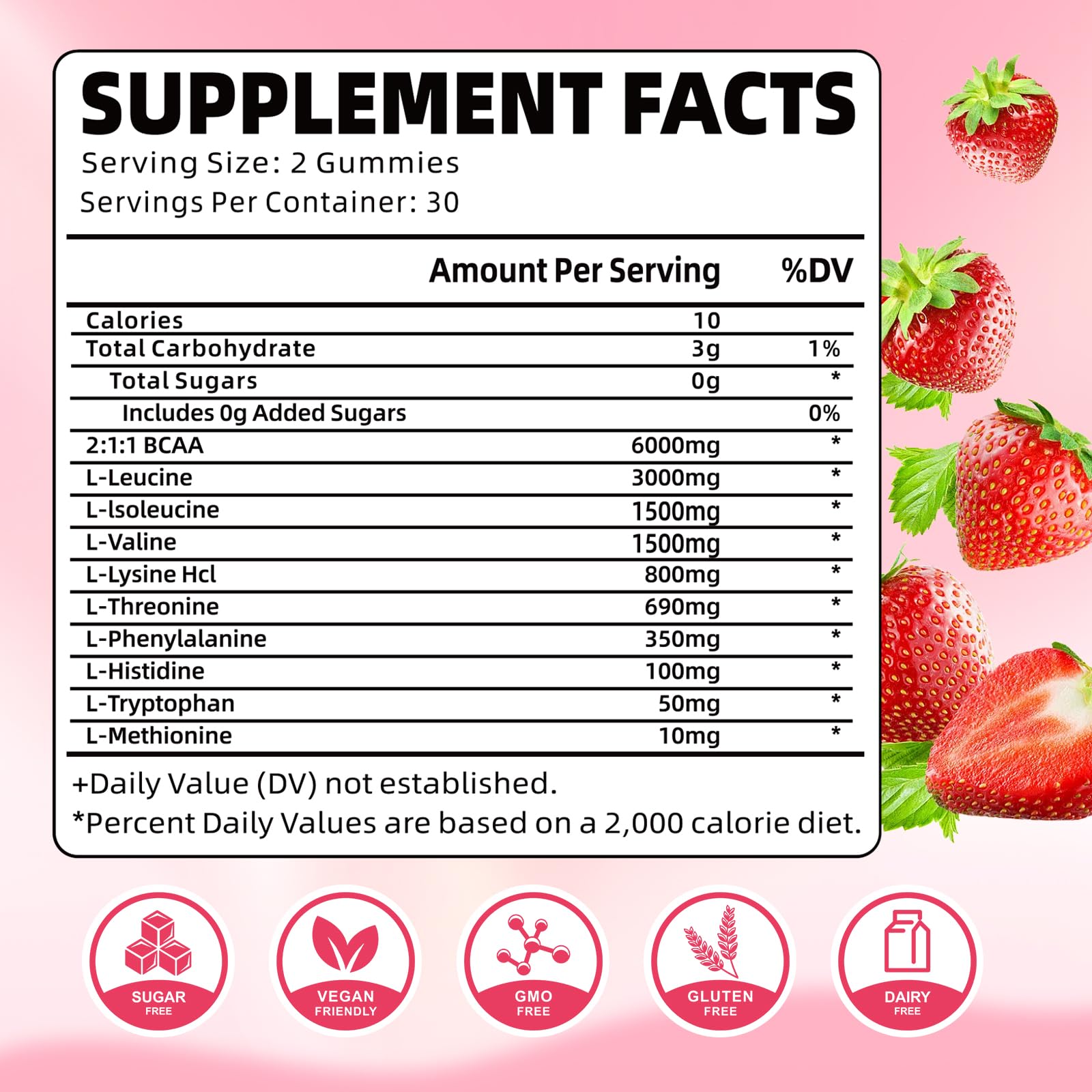 YUULAI EAA Gummies two bottles 120-count
