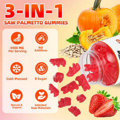 Strawberry flavor YXSW pumpkin seed oil gummies