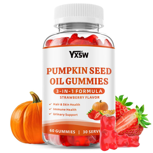 YXSW Pumpkin Seed Oil Gummies bottle front
