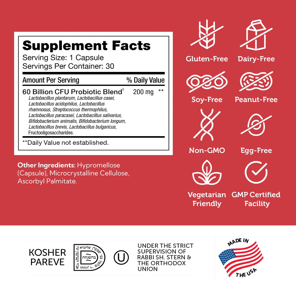 Zahler Biodophilus bottle with 30 capsules