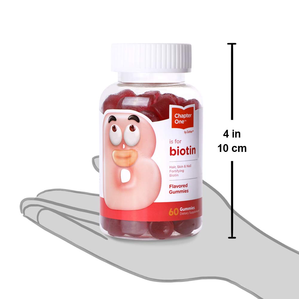 Pack of 2 Zahler Chapter One Biotin Gummies with 60 gummies each