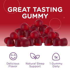 Kosher-certified Zahler sleep gummies packaging