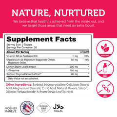 Illustration highlighting ChildCalm mood support features