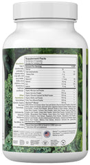 Close-up of Zahler Core Greens capsules