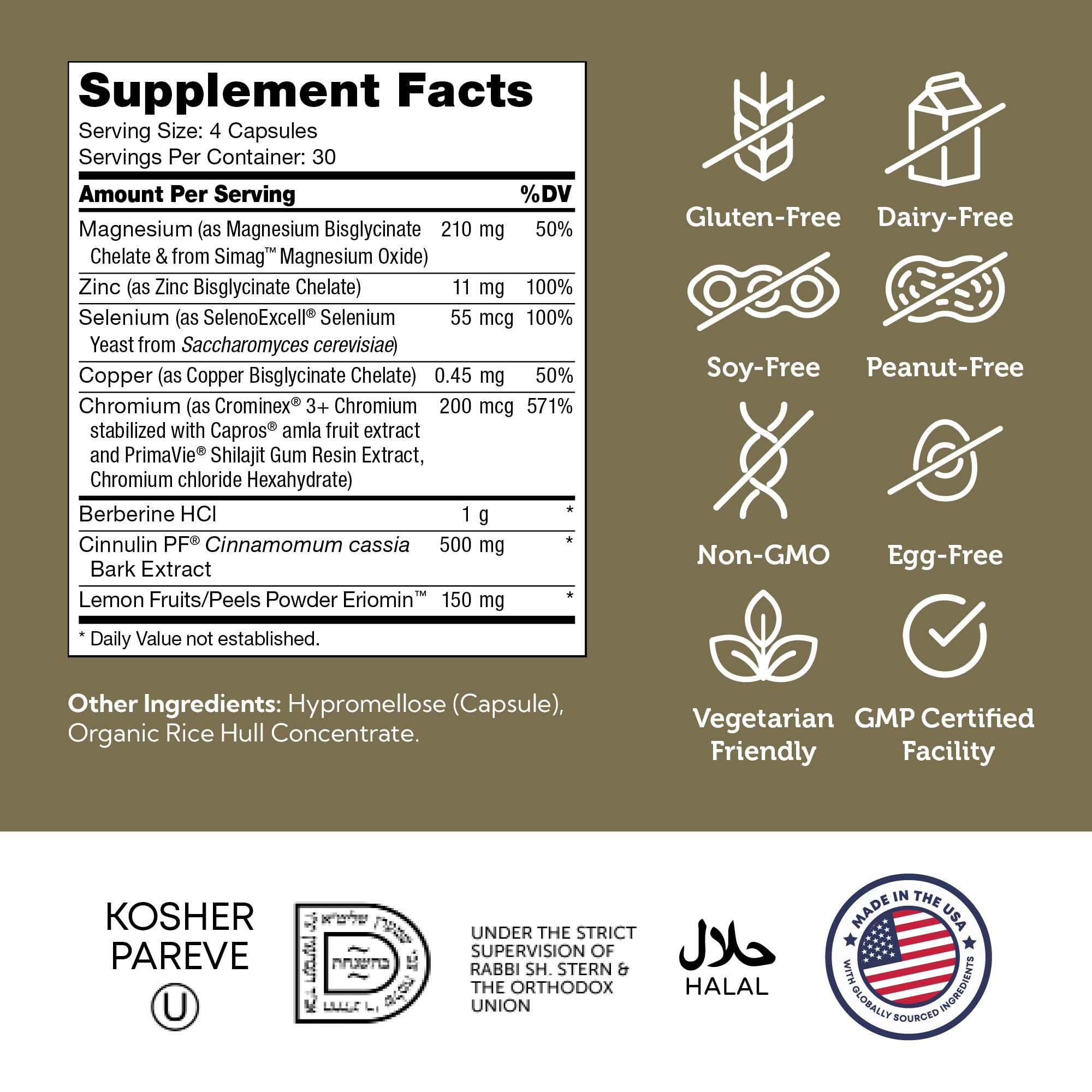 Alpha-lipoic acid and magnesium in the Diabetter formula
