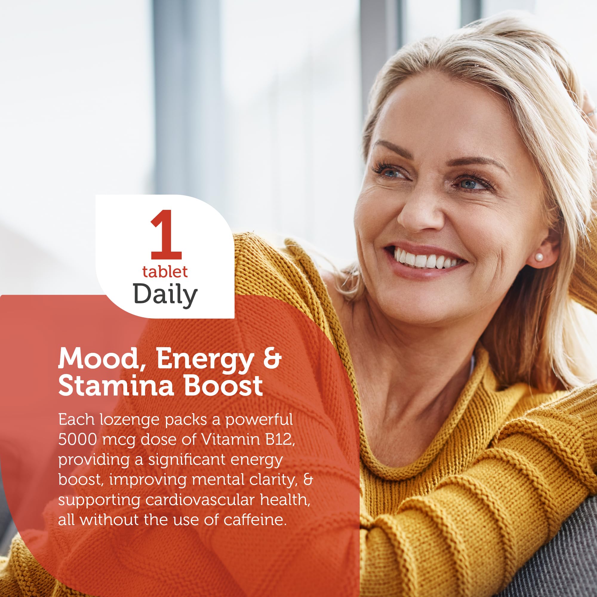 Zahler Energizer+ B12 5000 mcg lozenge dissolving in mouth