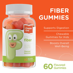 Certified Kosher Zahler fiber gummies label