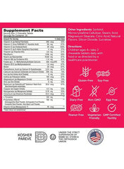 Kids taking Zahler HeightFactor Chews with natural berry flavor