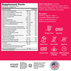 Non-GMO, gluten-free Zahler HeightFactor chewables
