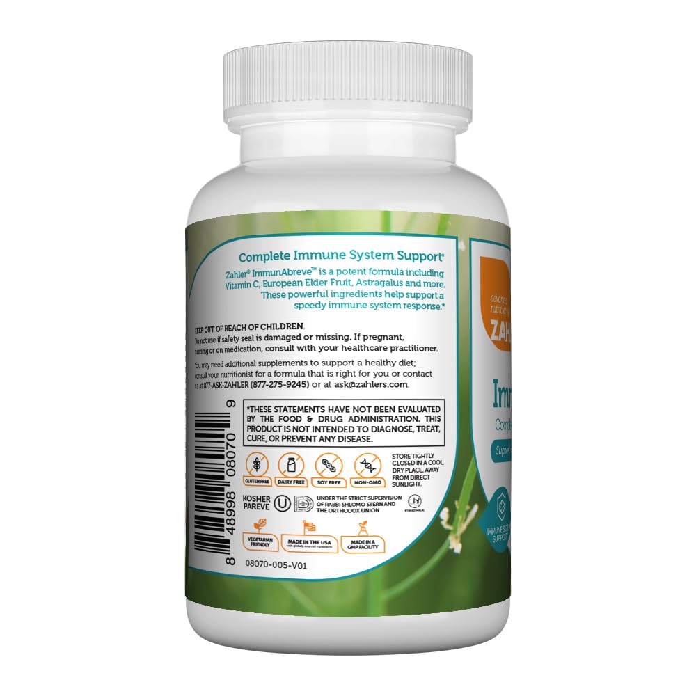 Astragalus and other ingredients in ImmunAbreve