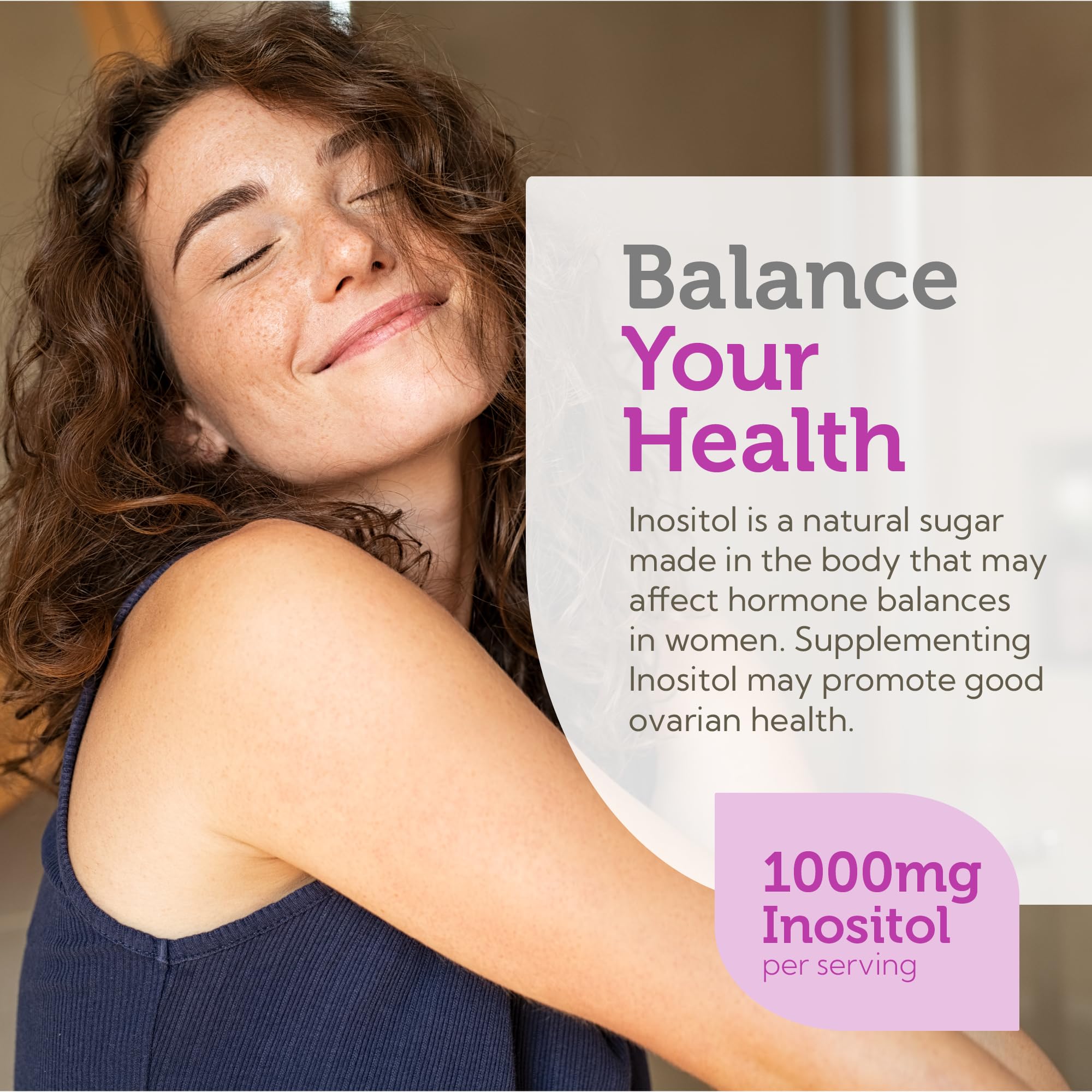 Inositol aiding hormone balance for women