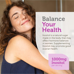 Inositol aiding hormone balance for women