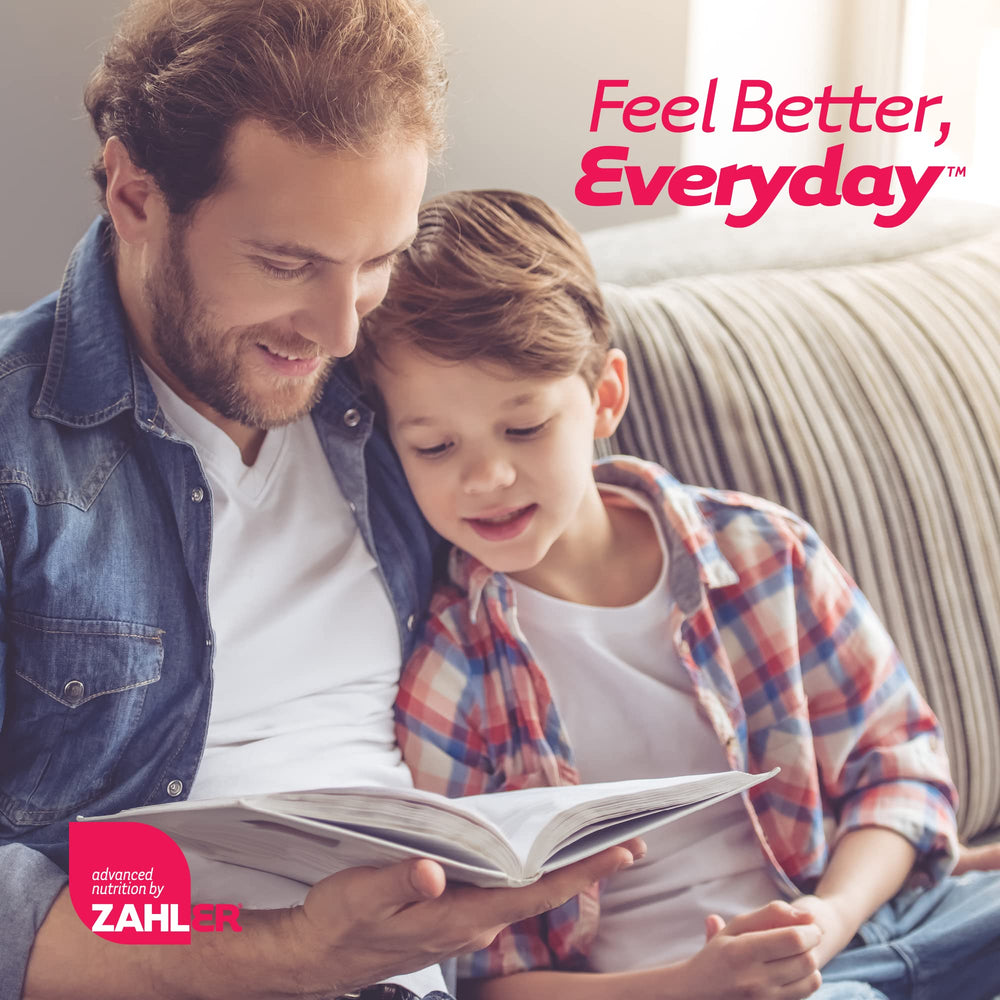 Zahler Junior D3 120-count bottle with orange flavor for kids