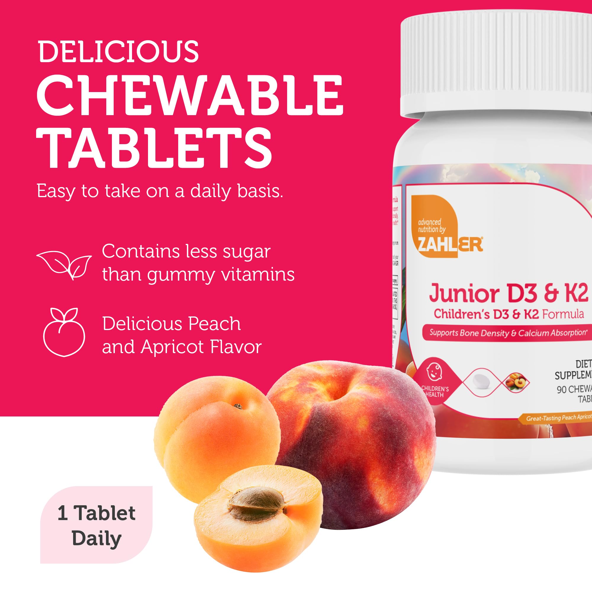 Chewables with less sugar than gummies