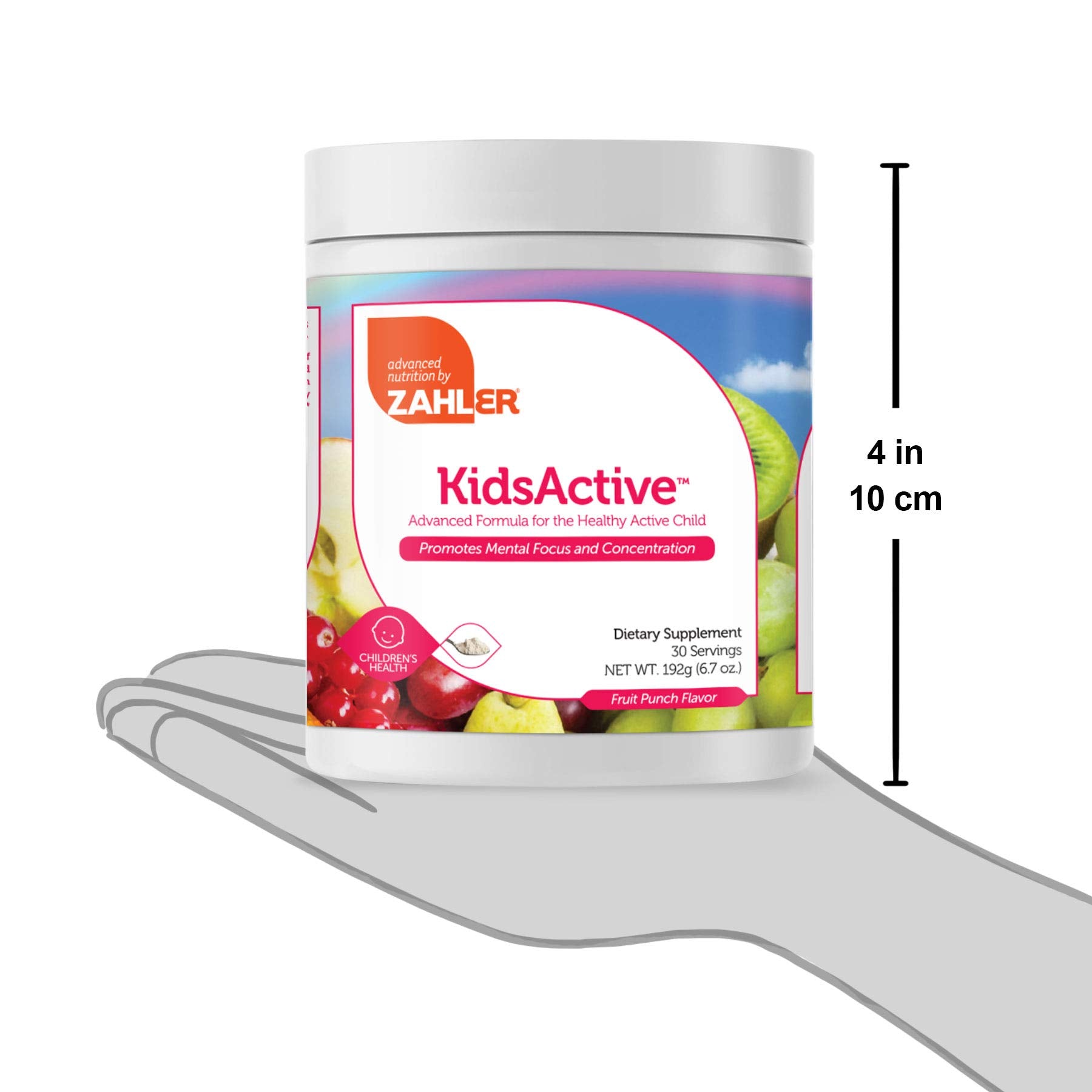 Zahler KidsActive 30 servings jar