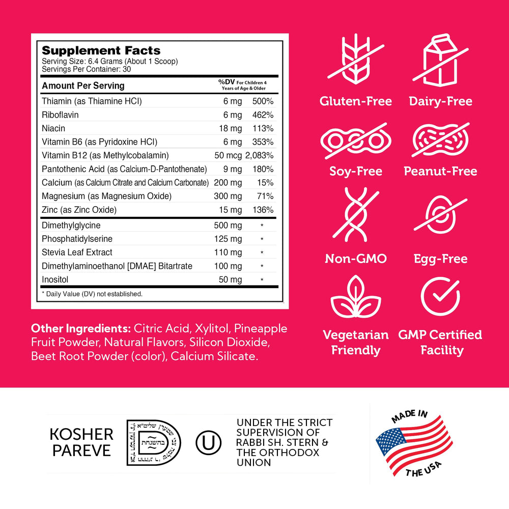 Manufactured in a USA GMP-certified facility