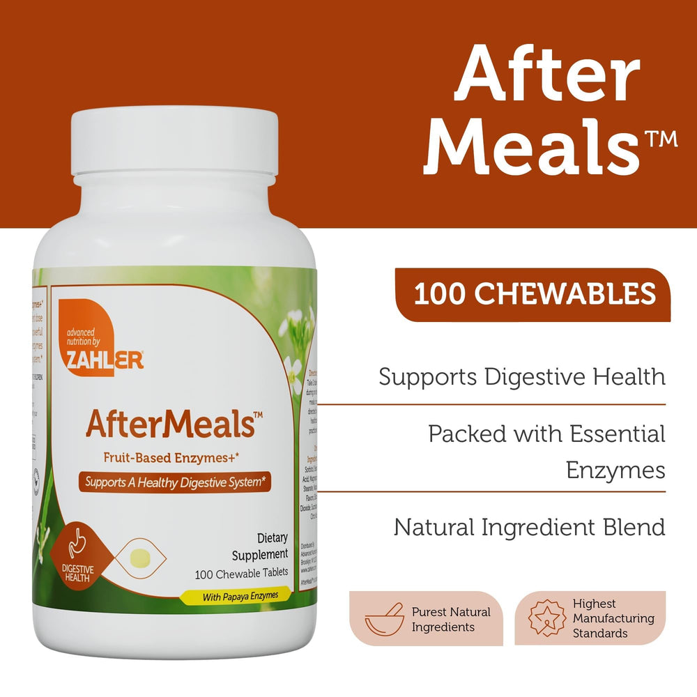 Made in USA manufacturing facility for Zahler AfterMeals enzymes
