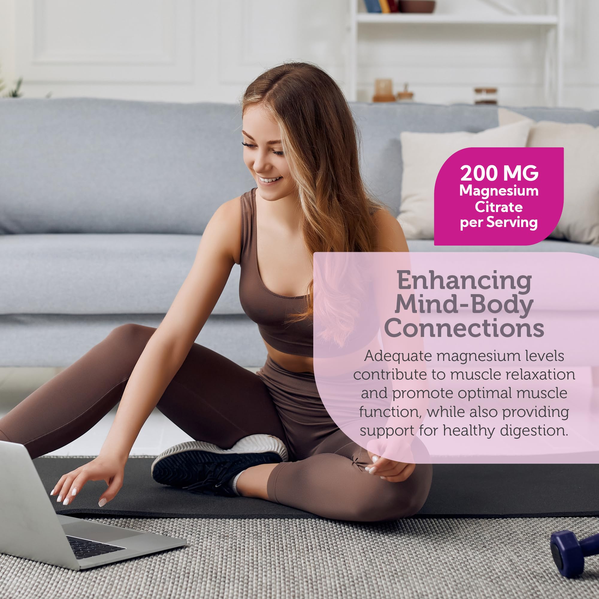 Zahler Magnesium Citrate ingredients and supplement facts panel