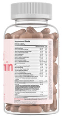 Zahler Multivitamin Beauty product label and capsules