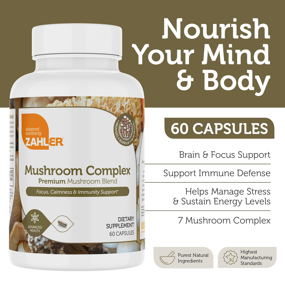 Zahler Mushroom Complex capsules