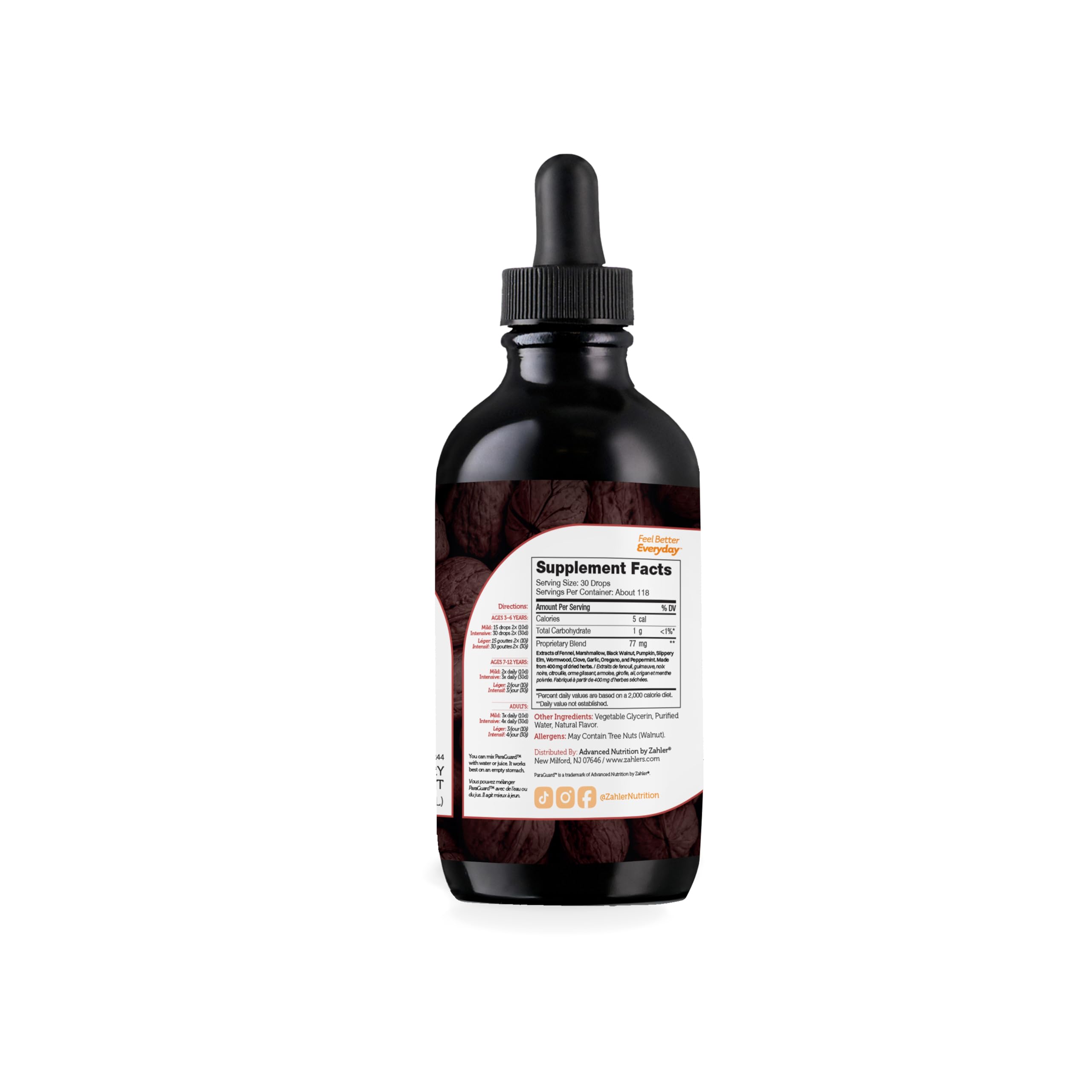 Garlic bulb illustration representing ParaGuard ingredients