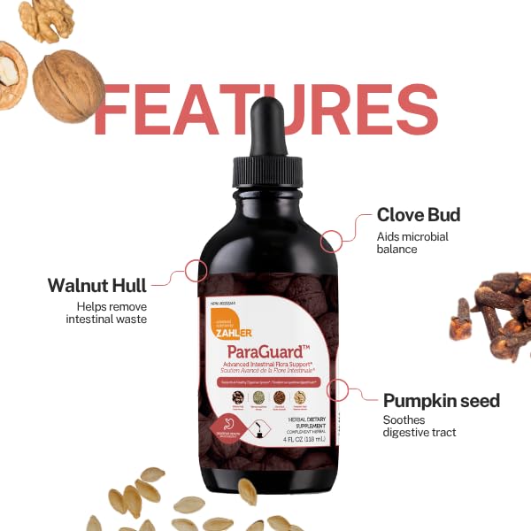 Zahler ParaGuard bottle with Kosher certification icon