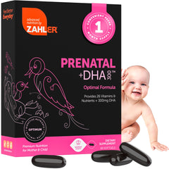 Zahler Prenatal Vitamin with DHA & Folate bottle