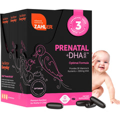 Zahler Prenatal Vitamin with DHA & Folate packaging