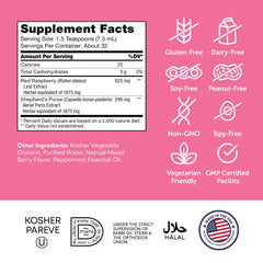 Herbal blend of red raspberry leaf and shepherd's purse for uterine health