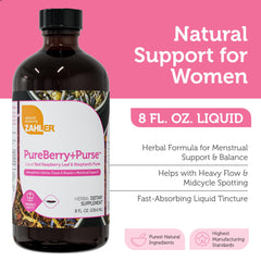 Zahler PureBerry+Purse packaging and capsule imagery