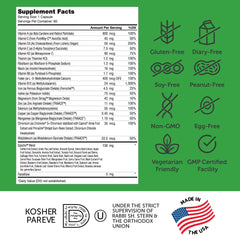 Zahler Spectra whole food base blend in multivitamin