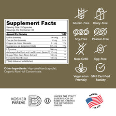 Made in the USA in GMP-certified facilities
