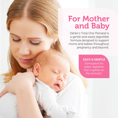 Zahler Total One Prenatal vitamins ingredients list