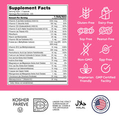 Kosher, non-GMO prenatal supplement by Zahler