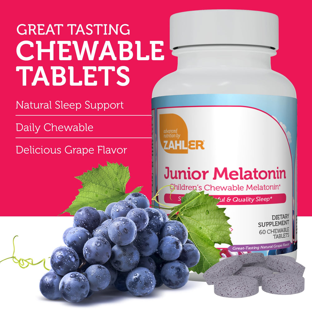Made in USA GMP facility Zahler melatonin for kids