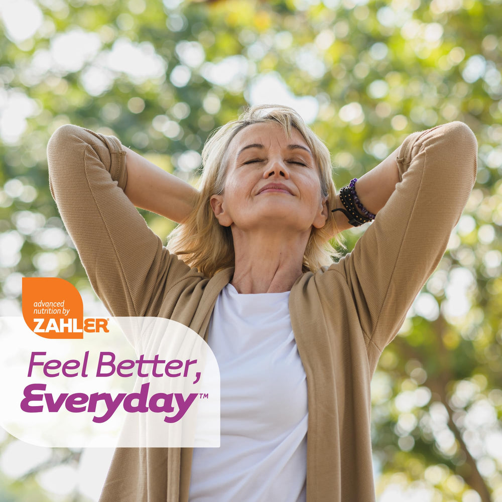 Zahler Vitamin D3 & K2 bottle on white background