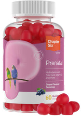 Zahler Women's Prenatal Gummies grape flavor bottle