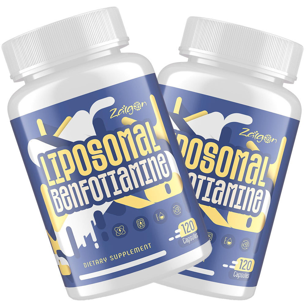 Zaigon Benfotiamine 600mg bottle label