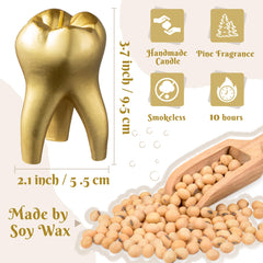 Natural soy wax candle without paraffin
