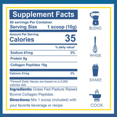 Hydrolyzed collagen Type I & III from grass-fed cows