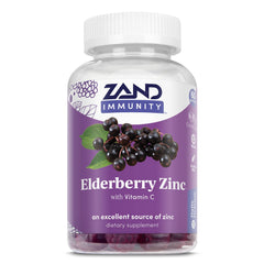 Hero image: Zand Elderberry Zinc Immunity Gummies 60ct, 30 servings