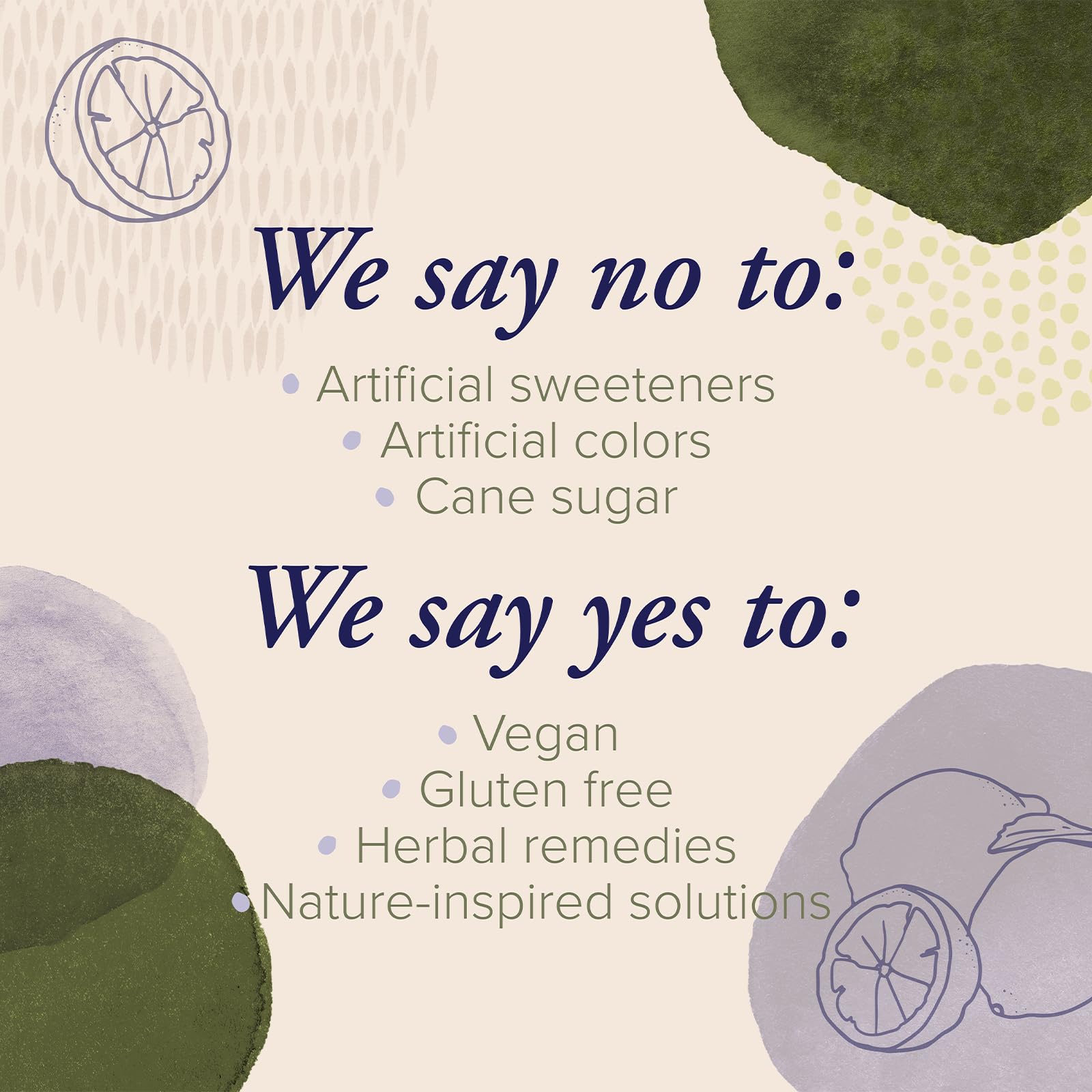 Vegan and gluten-free icons on packaging