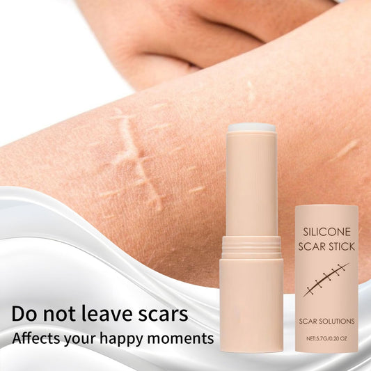 ZanDVRum Scar Solutions Stick application demo highlights quick swipe on clean skin.