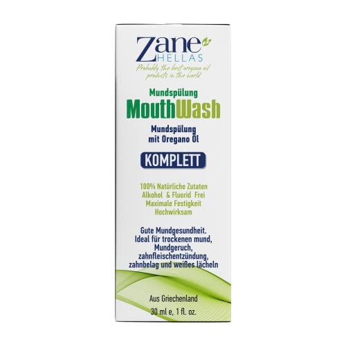 Alcohol-free mouthwash bottle